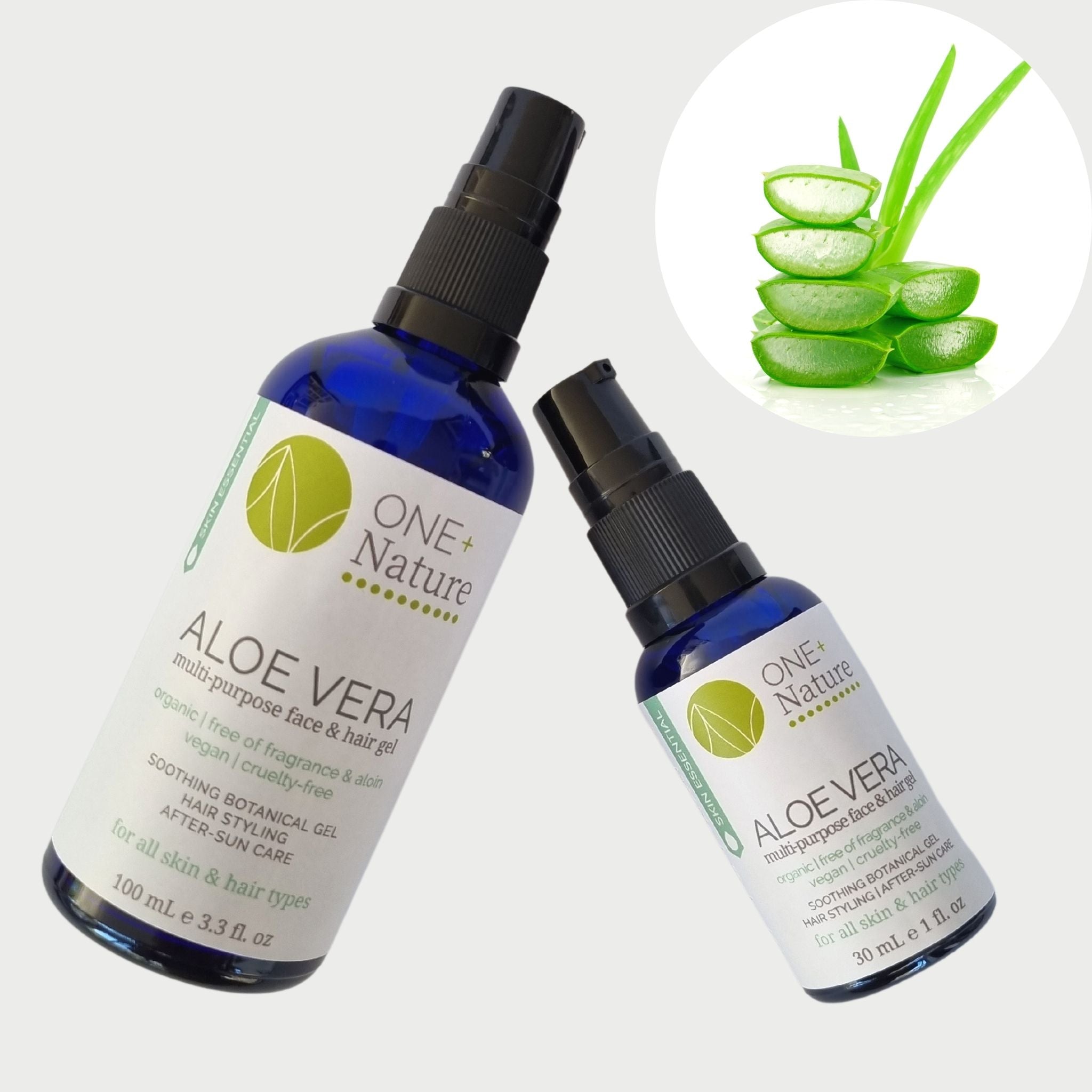 Aloe Vera Gel - Organic Multi-Purpose & Hair Gel – One Nature