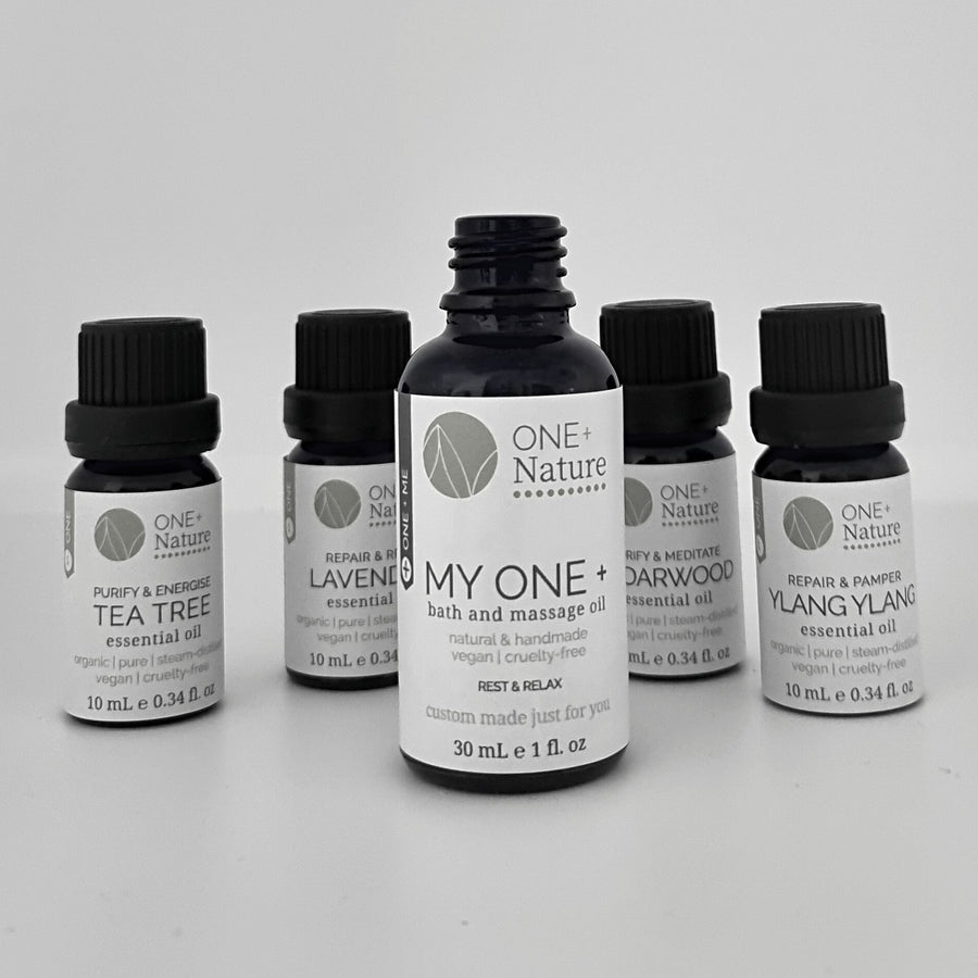 Bath and Massage Perfume Oil My One + Custom Made Just for You