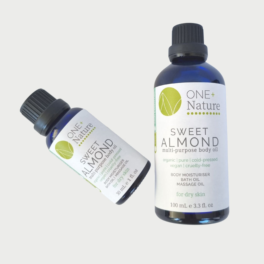 Sweet Almond Oil - Organic Multi-Purpose Body Oil