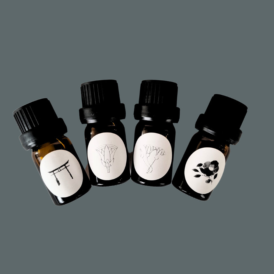 Artisan Handmade Multi-Purpose Perfume Oils - Sample Kit