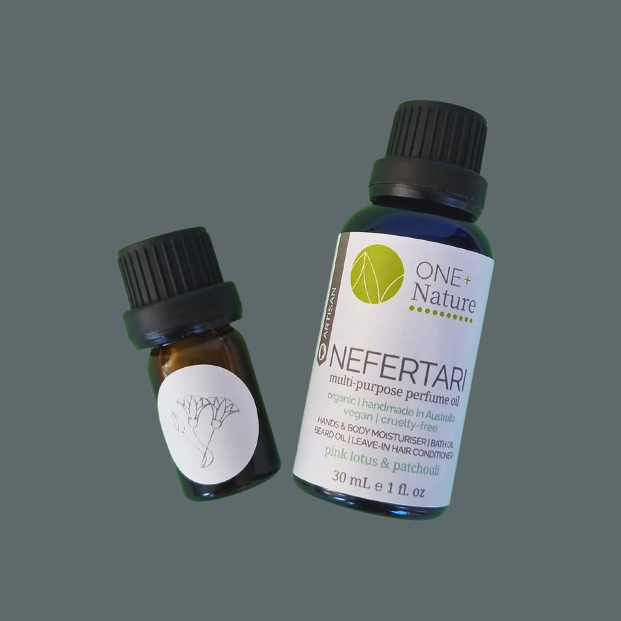 NEFERTARI - Multi-Purpose Perfume Oil with Pink Lotus & Patchouli